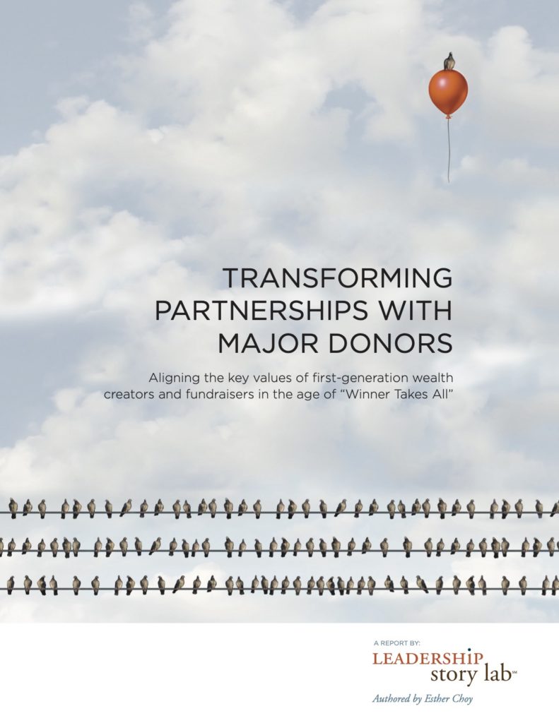 Transforming Partnerships with Major Donors Cover Transforming Partnerships with Major Donors Cover