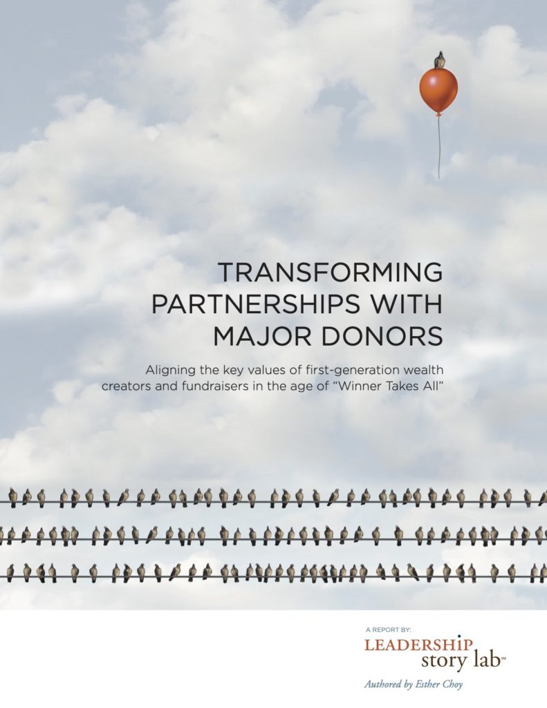 Transforming Partnerships with Major Donors Cover