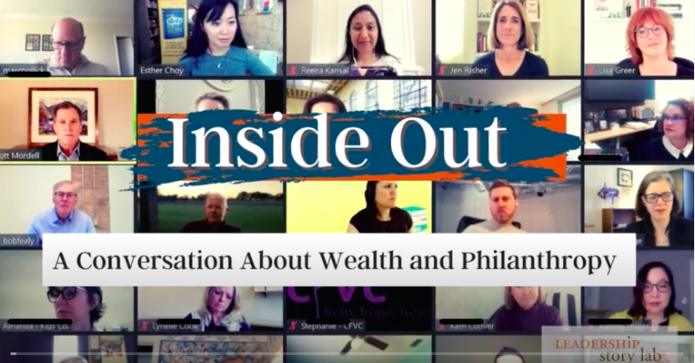 Our "Inside Out" webinar was an honest conversation about wealth and philanthropy