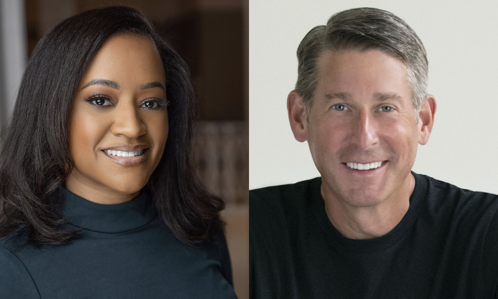 Karla Trotman and Robert Pasin