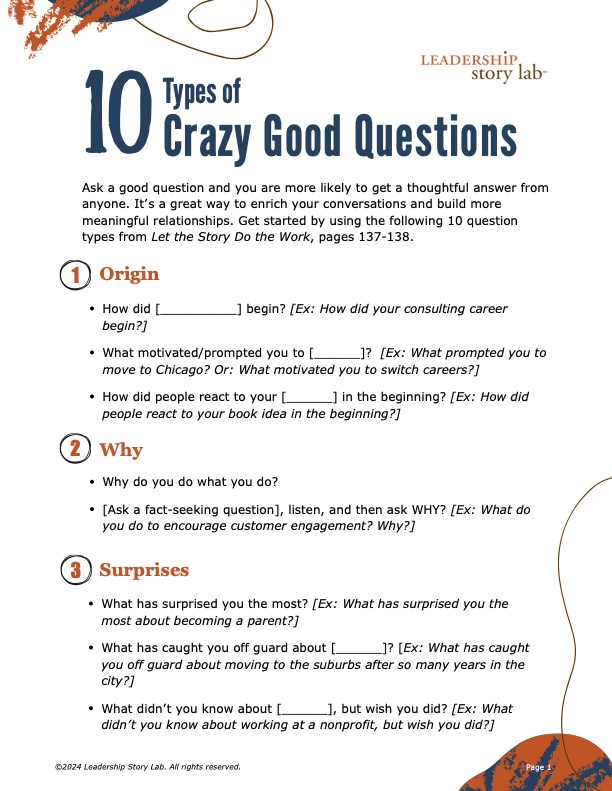 Crazy Good Questions
