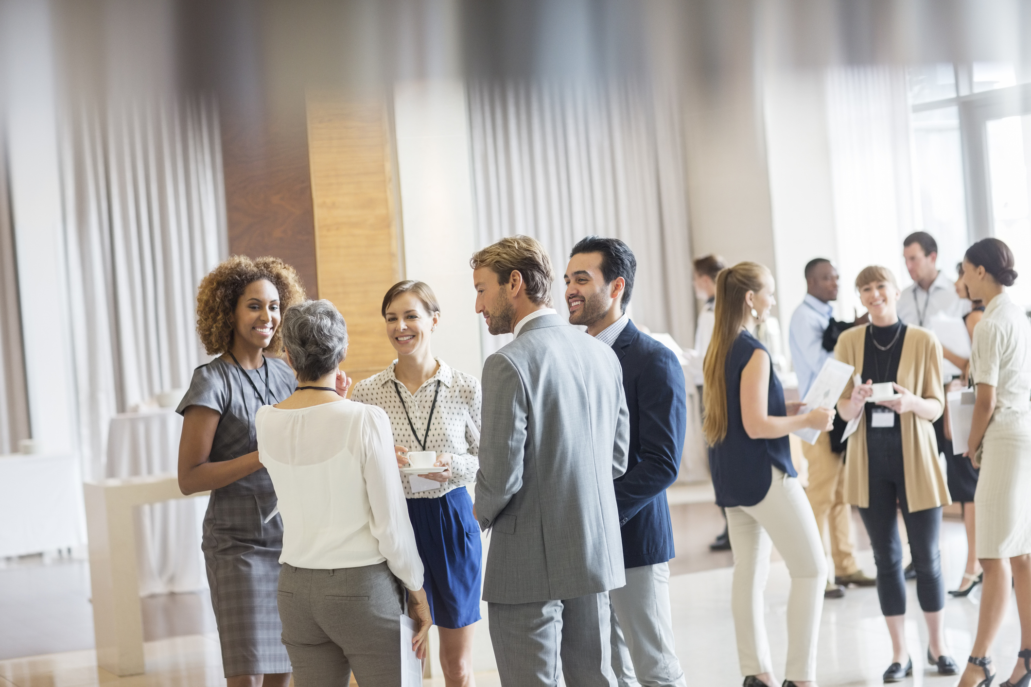 Networking events can be a chance to build genuine connection.