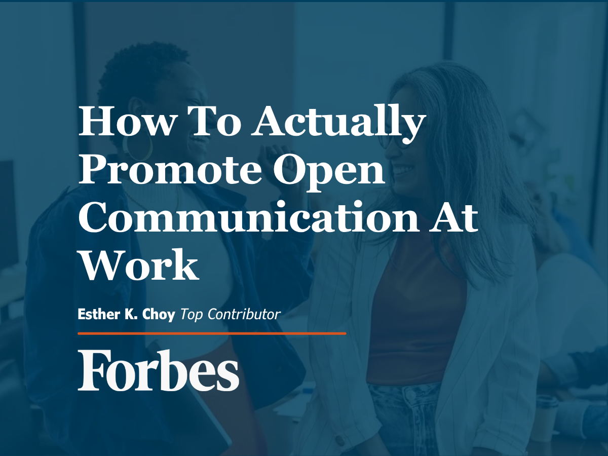 How To Actually Promote Open Communication At Work